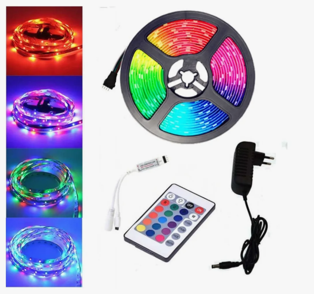 CINTA LED RGB 10MTS 2835