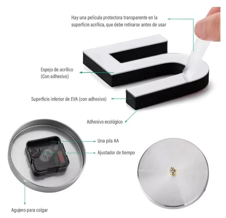 RELOJ DE PARED