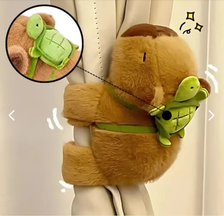 PELUCHE CAPIBARA CON MOVIMIENTO DE COLIT