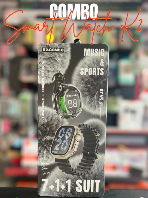 COMBO K2 (AURI.GAMER + RELOJ + 7 PULSOS)